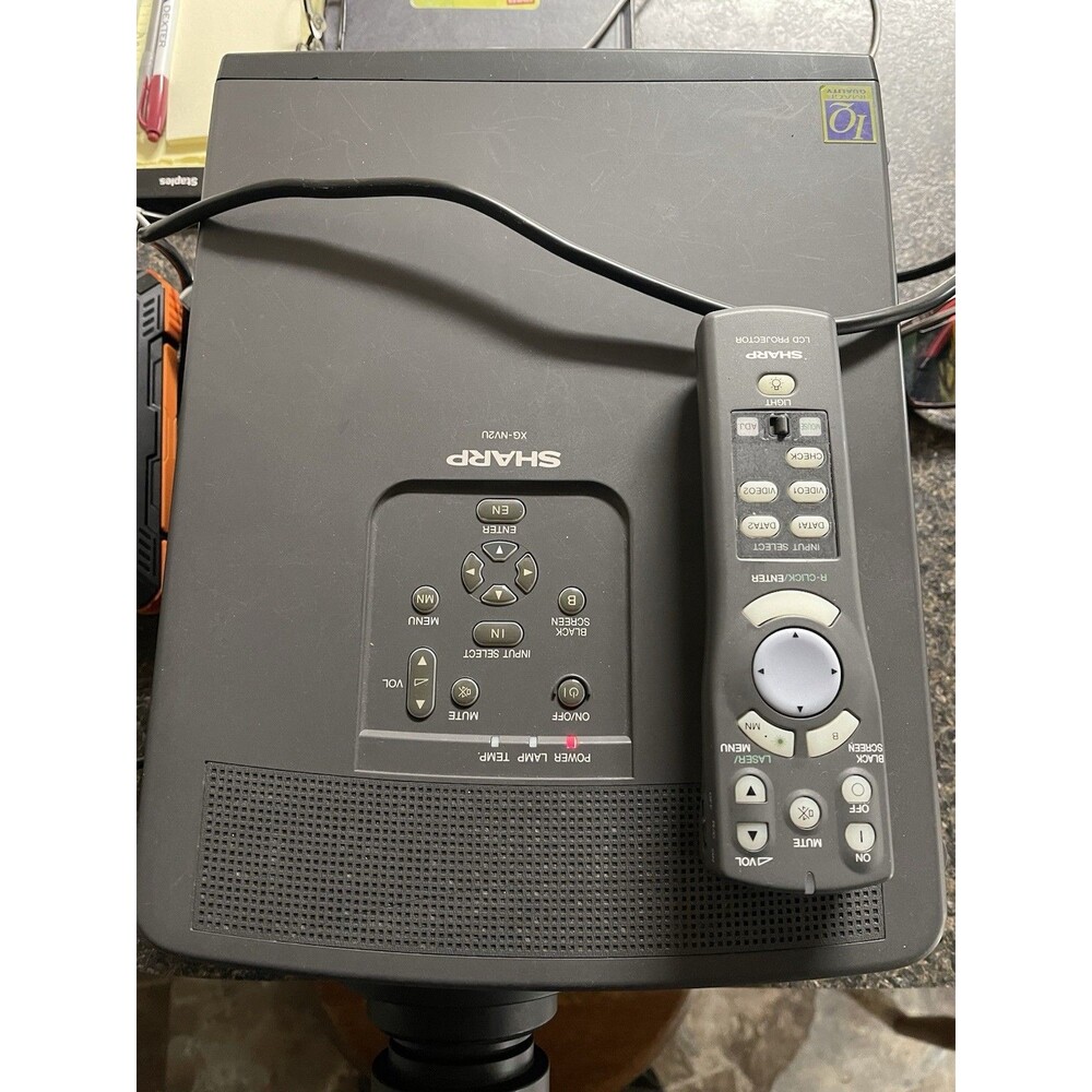 Sharp Notevision XG-NV2U Digital Multimedia Projector Tested And Working! - Picture 3 of 7